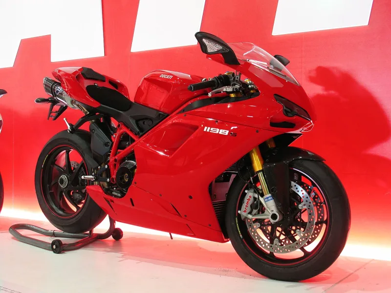 2010 Ducati 1198 S Motorcycle