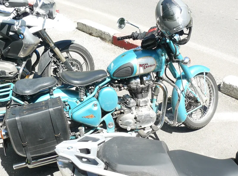 2001 Enfield Bullet 500 Motorrad