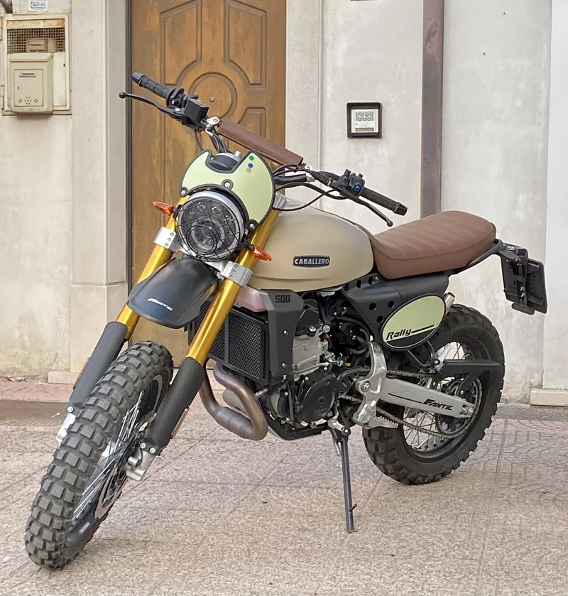 2021 Fantic Caballero 500 Rally Motorcycle