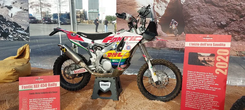 2023 Fantic XEF 450 Rally Motorcycle