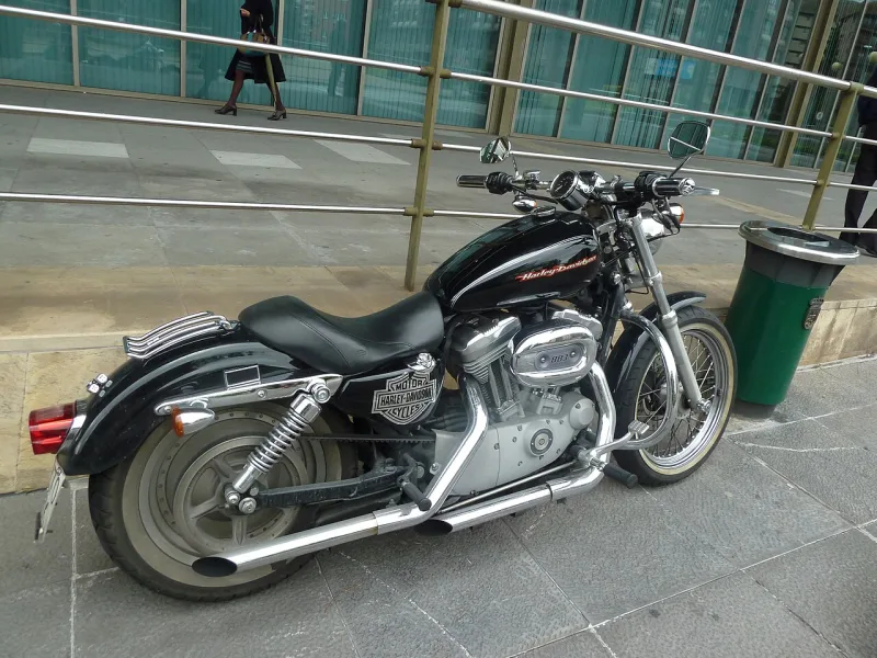 2001 Harley-Davidson Sportster 883 Motorrad
