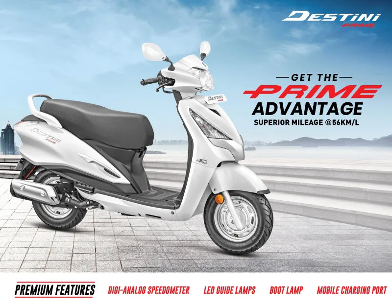 2026 Hero Destini Prime Motorrad