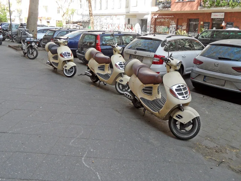 2005 Malaguti Yesterday 50 Motorcycle