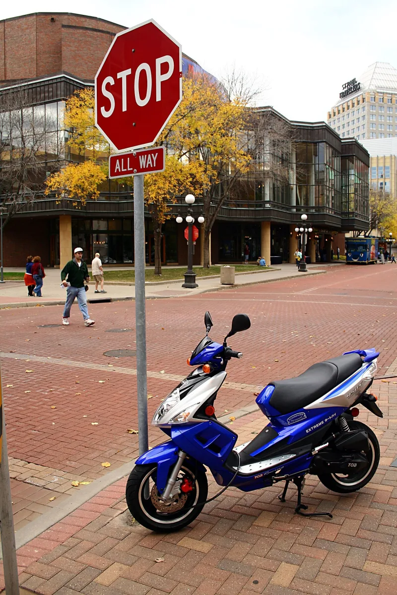 2008 TGB R50X Motorrad