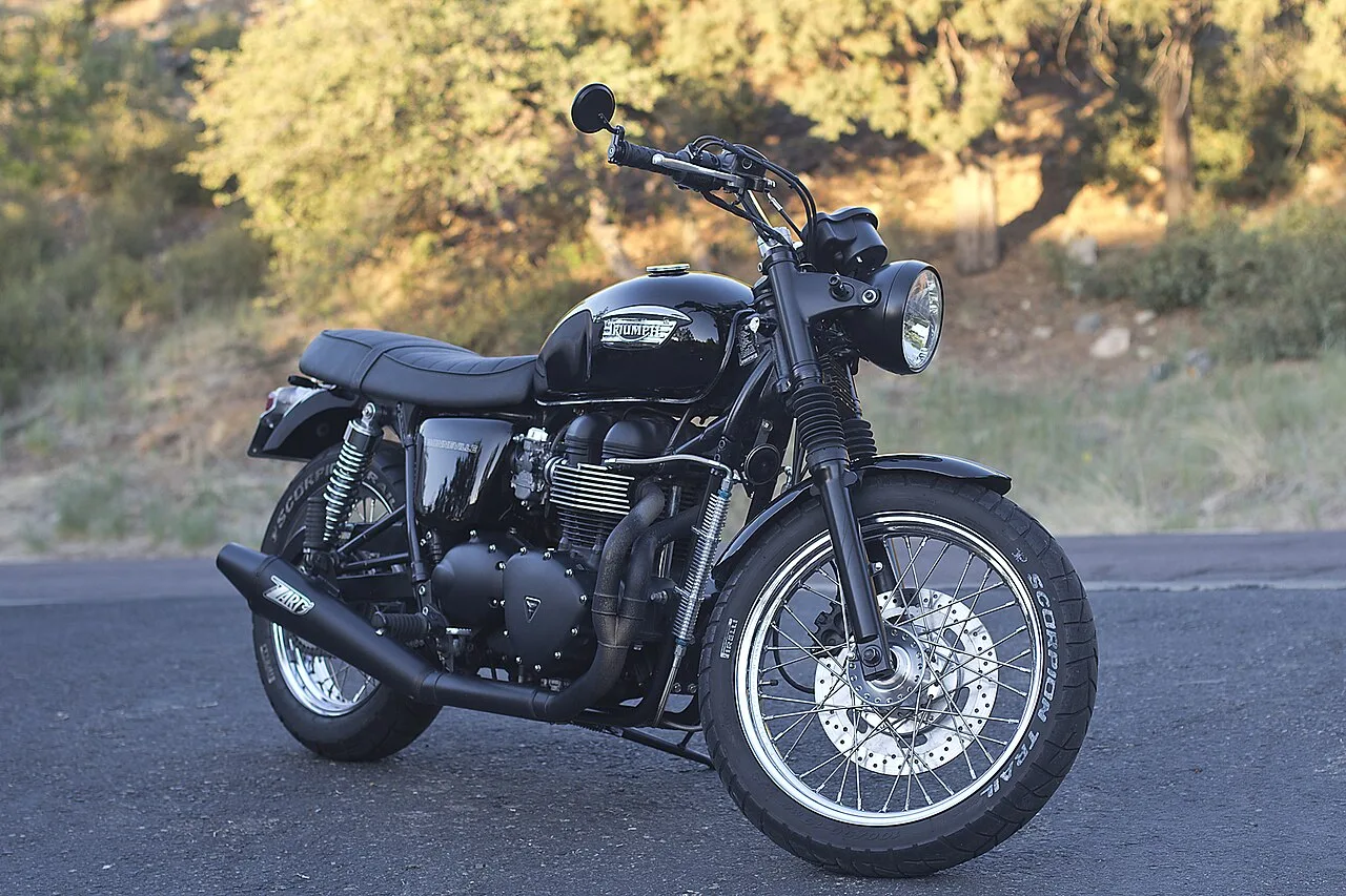 2010 Triumph Bonneville Black