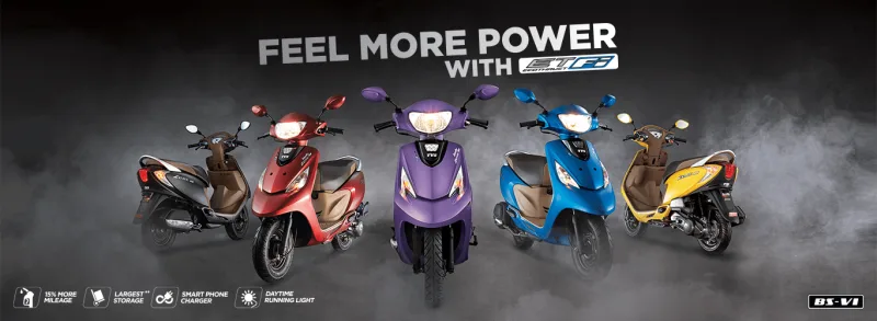 2025 TVS Zest 110 Motorrad