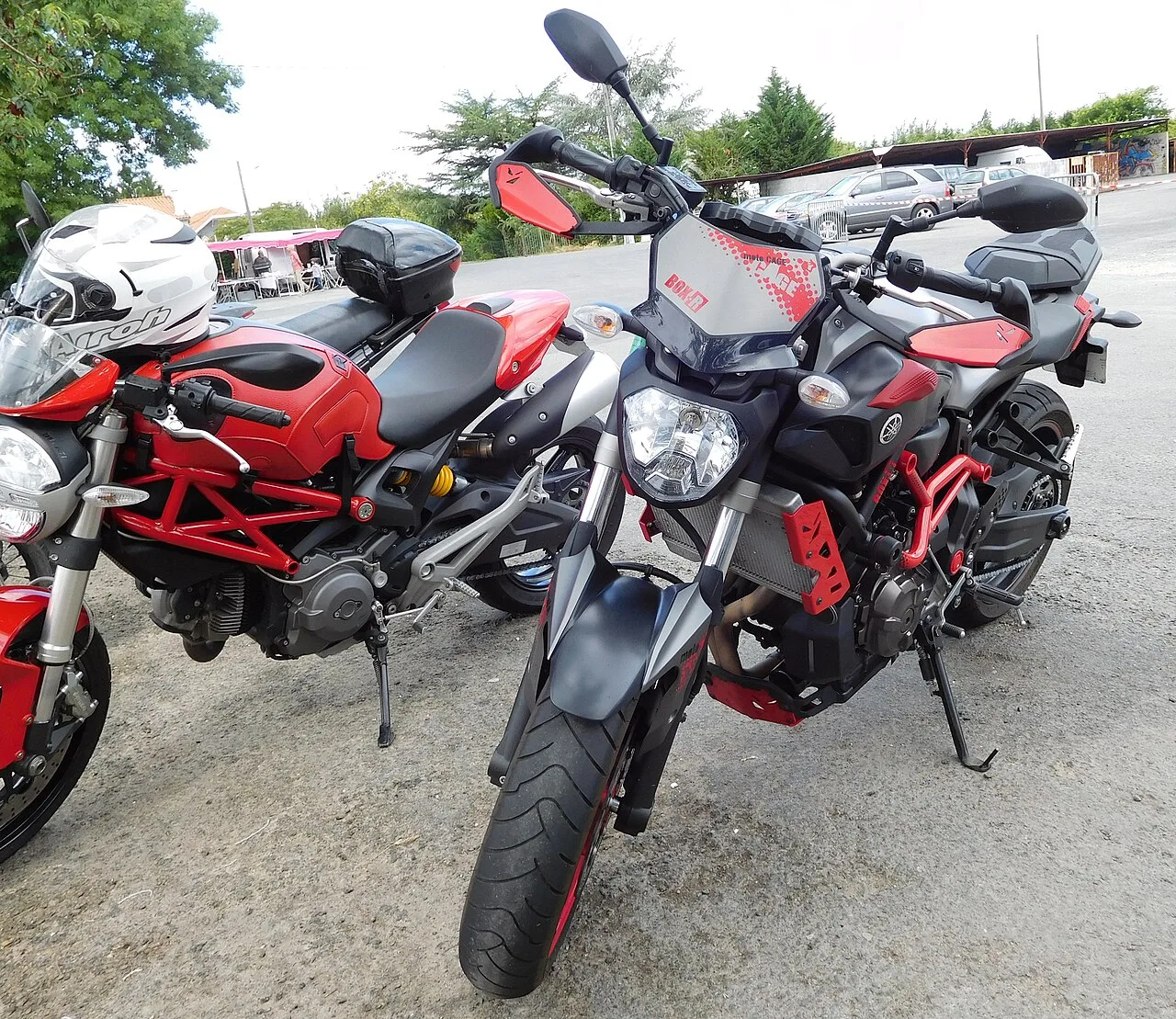 2017 Yamaha MT-07 Moto Cage